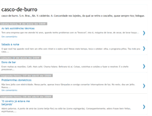 Tablet Screenshot of casco-de-burro.blogspot.com