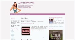 Desktop Screenshot of amolivrospontocom.blogspot.com