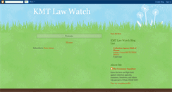 Desktop Screenshot of kmtlawwatch.blogspot.com