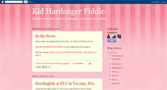 Desktop Screenshot of kidhardangerfiddle.blogspot.com