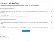 Tablet Screenshot of palmettomissions.blogspot.com
