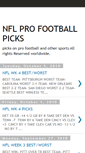 Mobile Screenshot of footballpicker.blogspot.com