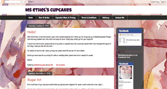Desktop Screenshot of msethelcupcakes.blogspot.com