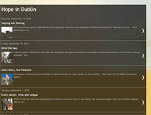 Tablet Screenshot of hopeindublin.blogspot.com