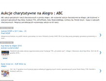 Tablet Screenshot of charytatywnealegro.blogspot.com