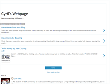 Tablet Screenshot of cyril-webpage.blogspot.com