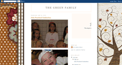 Desktop Screenshot of greenbeanfamily.blogspot.com