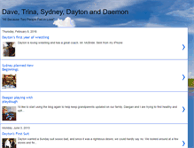 Tablet Screenshot of daveandtrina.blogspot.com