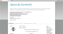 Desktop Screenshot of paznokciezcharakterem.blogspot.com