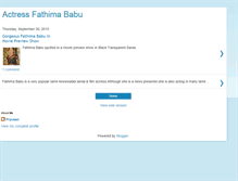 Tablet Screenshot of fathimababu.blogspot.com