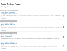 Tablet Screenshot of danstechnocorner.blogspot.com