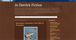 Desktop Screenshot of joderrickfiction.blogspot.com