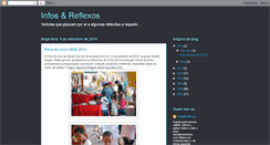Desktop Screenshot of infosereflexos.blogspot.com
