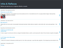 Tablet Screenshot of infosereflexos.blogspot.com