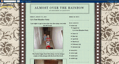 Desktop Screenshot of almostovertherainbow.blogspot.com