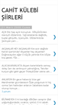 Mobile Screenshot of cahitkulebisiirleri.blogspot.com