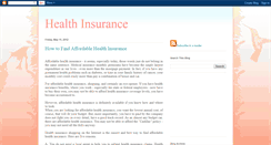 Desktop Screenshot of healthinsurance-lk.blogspot.com