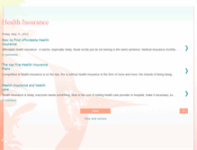 Tablet Screenshot of healthinsurance-lk.blogspot.com