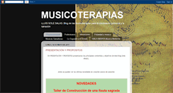 Desktop Screenshot of musicoterapialluis.blogspot.com