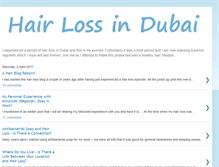 Tablet Screenshot of hairlossindubai.blogspot.com