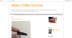 Desktop Screenshot of makescoffeenervous.blogspot.com
