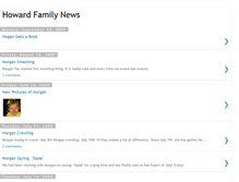 Tablet Screenshot of howardfamilynews.blogspot.com