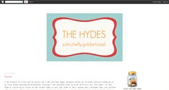 Desktop Screenshot of johnandshellyhyde.blogspot.com