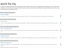 Tablet Screenshot of mudandthecity.blogspot.com