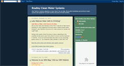 Desktop Screenshot of bradleycleanwater.blogspot.com