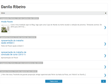 Tablet Screenshot of danilo-ribeiro.blogspot.com