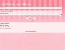 Tablet Screenshot of 1000olhares1000sabores.blogspot.com