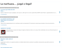 Tablet Screenshot of despenalizaciondelamarihuana.blogspot.com
