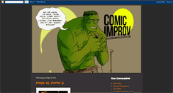 Desktop Screenshot of comicimprov.blogspot.com