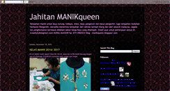 Desktop Screenshot of manikqueen.blogspot.com