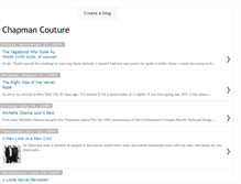Tablet Screenshot of chapmancouture.blogspot.com