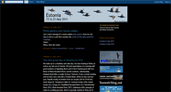 Desktop Screenshot of birdingestonia.blogspot.com