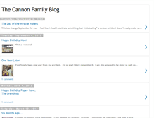 Tablet Screenshot of jfcannonfamily.blogspot.com