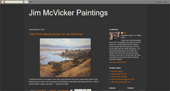 Desktop Screenshot of mcvickerpaintings.blogspot.com