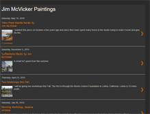 Tablet Screenshot of mcvickerpaintings.blogspot.com