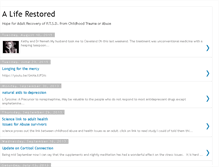 Tablet Screenshot of aliferestored.blogspot.com
