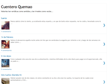 Tablet Screenshot of cuenteroquemao.blogspot.com