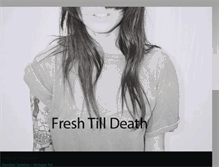 Tablet Screenshot of fresht1lldeath.blogspot.com