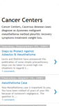 Mobile Screenshot of cancer-centers.blogspot.com