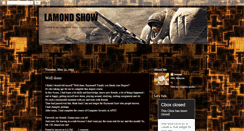 Desktop Screenshot of lamondtheshow.blogspot.com