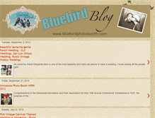 Tablet Screenshot of bluebirdphotobooth.blogspot.com