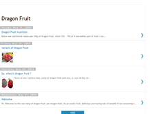 Tablet Screenshot of dragonfruitcentral.blogspot.com