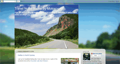 Desktop Screenshot of novascotiabymotorcycle.blogspot.com