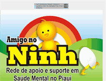 Tablet Screenshot of amigononinho.blogspot.com