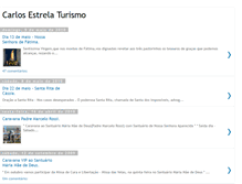 Tablet Screenshot of carlosestrelaturismo.blogspot.com