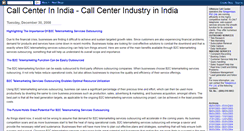 Desktop Screenshot of callcenterinindia.blogspot.com